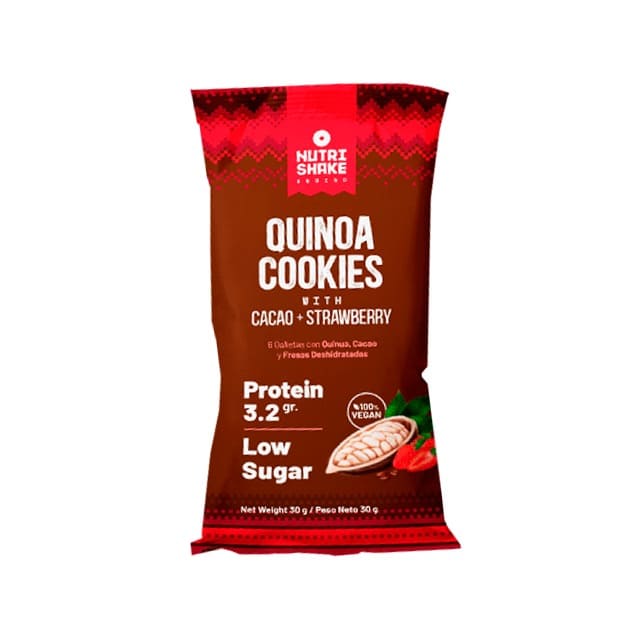 Quinoa Cookies - Cacao & Strawberry