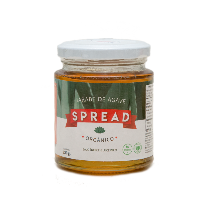 JARABE DE AGAVE ORGANICO 320gr - SPREAD