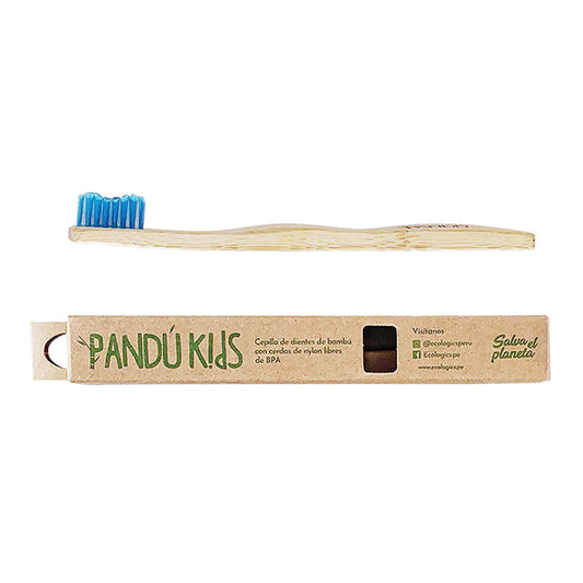 CEPILLO PANDU KIDS CELESTE - ECOLOGICS