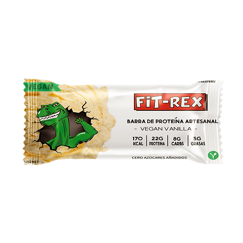 BARRA DE PROTEINA VAINILLA VEGANA - FITREX