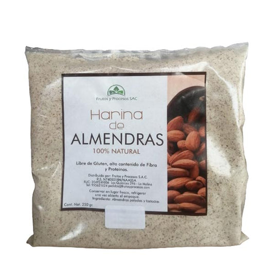 HARINA DE ALMENDRA - FRUTOS Y PROCESOS 250G