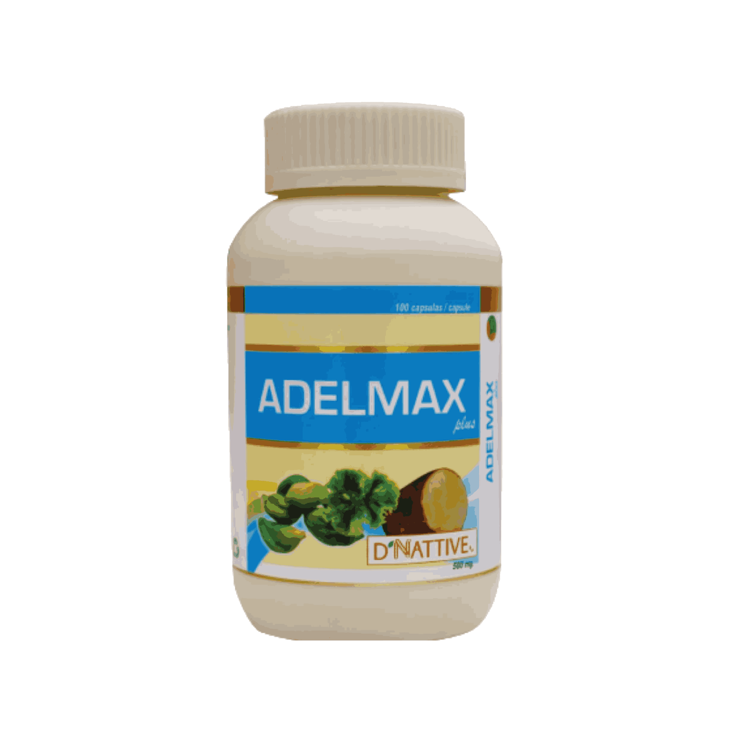 ADELMAX  PLUS  -  D´NATIVE 100 CAPSULAS