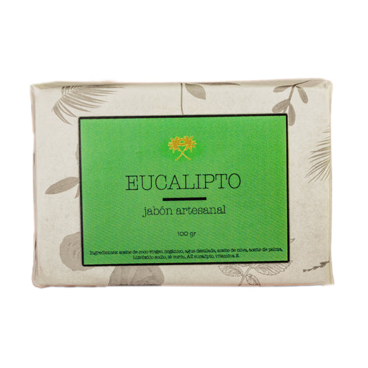 JABON ARTESANAL DE COCO EUCALIPTO-