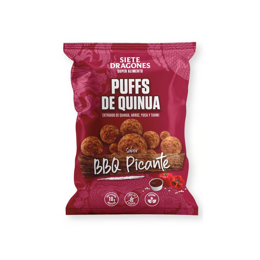 PUFF DE QUINUA SABOR BBQ PICANTE 40 GR