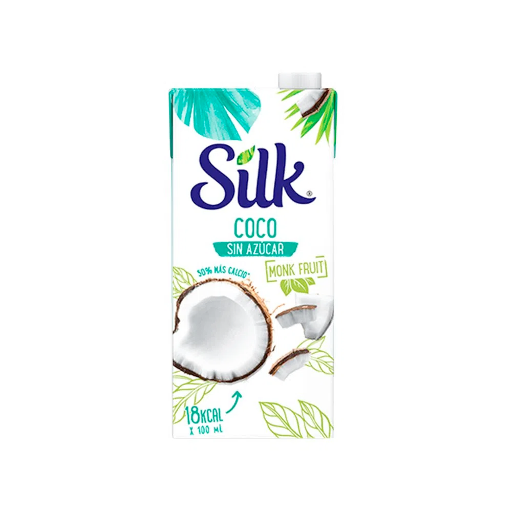 Silk - Bebida de coco s/azucar 946 ml.