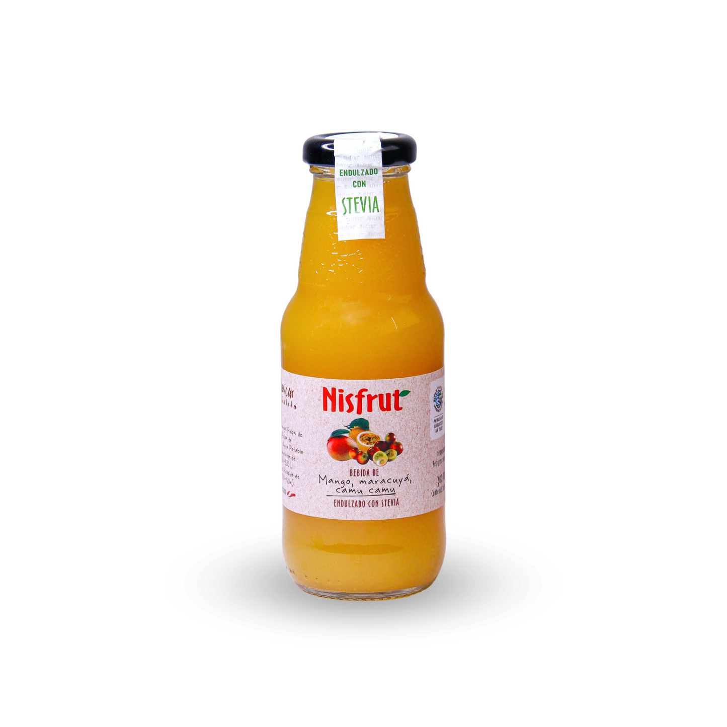 BEBIDA DE MANGO, MARACUYA Y CAMU CAMU - NISFRUT 300ML