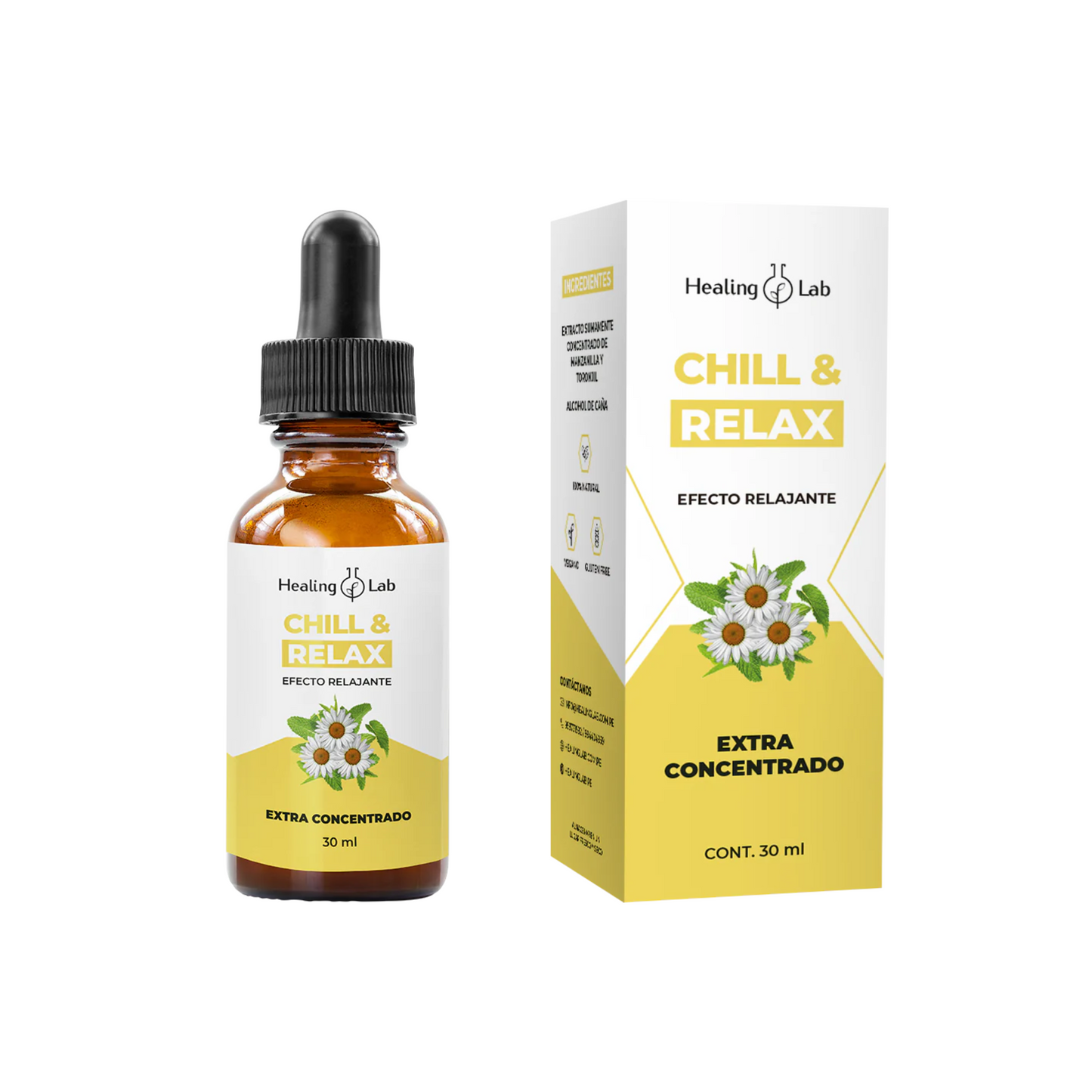 CHILL & RELAX - HEALING LAB 30ML