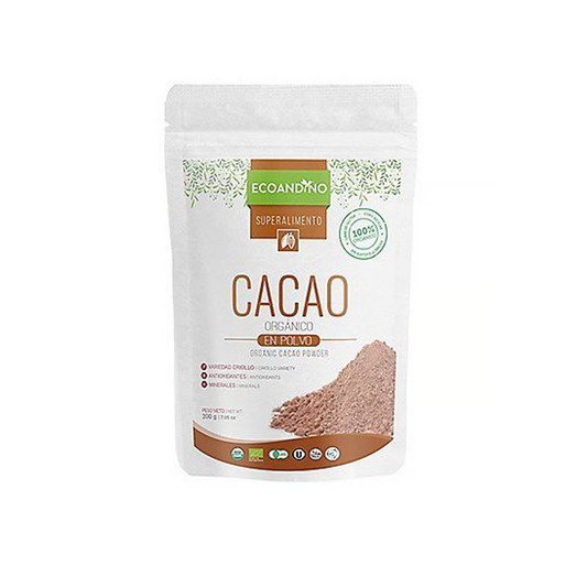 CACAO EN POLVO - ECOANDINO 200G