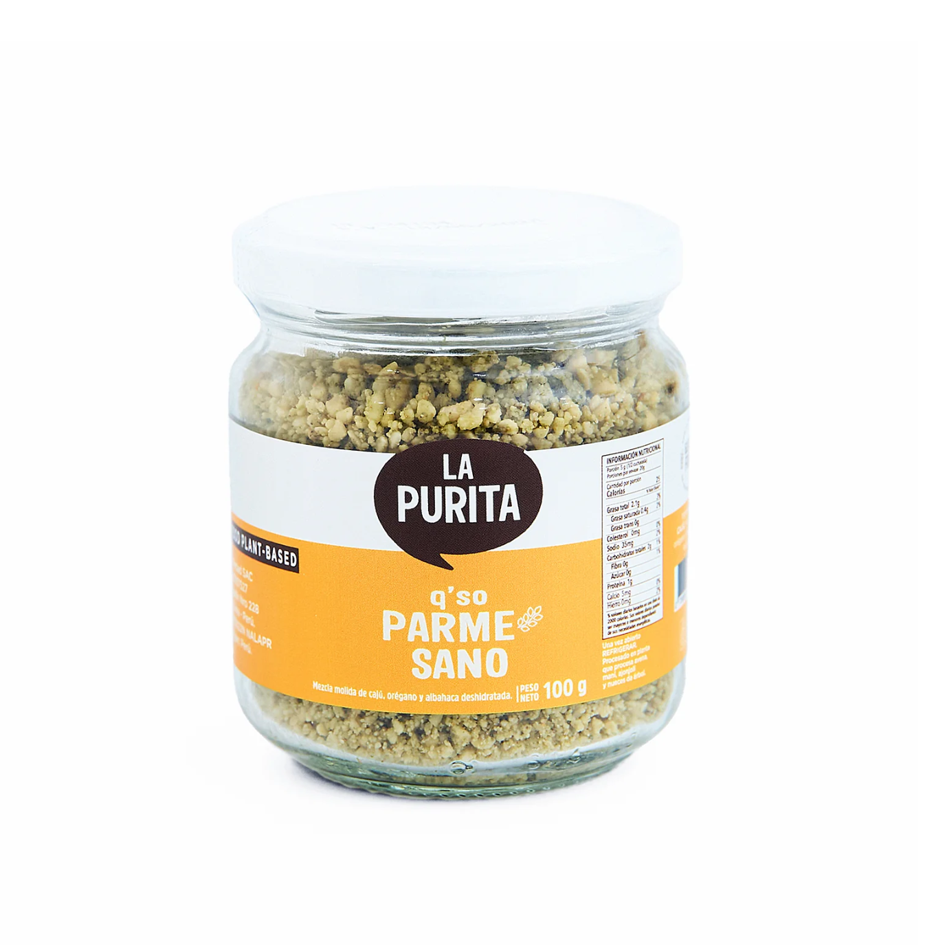 QSO CREMA PARMESANO 100 GR - LA PURITA