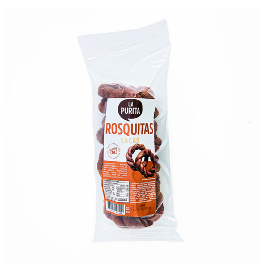 ROSQUITAS DE AVENA Y CACAO 80 GR - LA PURITA