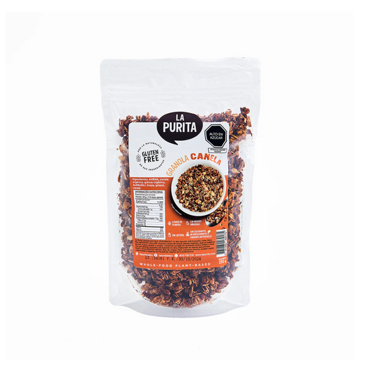 GRANOLA DE AVENA Y CANELA 250 GR - LA PURITA