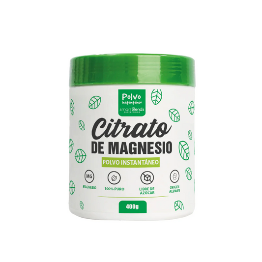 CITRATO DE MAGNESIO 400GR (POMO) -SMART BLENDS