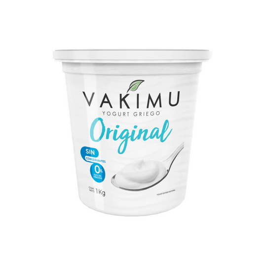 YOGURT GRIEGO ORIGINAL SIN AZUCAR - VAKIMU 1KG