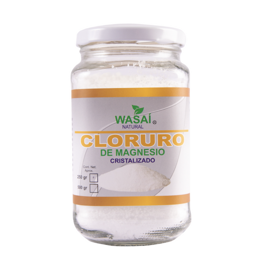 CLORURO DE MAGNESIO CRISTALIZADO 250gr -WASAI