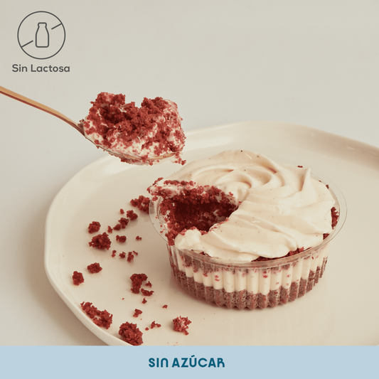 TORTA RED VELVET FIT - SIN LACTOSA