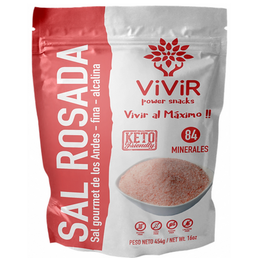 SAL ROSADA DE MARAS SIN YODO 454 G