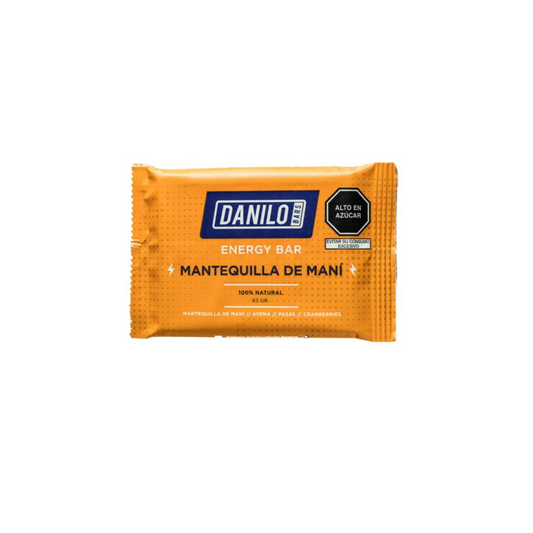 ENERGY BAR SABOR MANTEQUILLA DE MANI DANILO 63 G