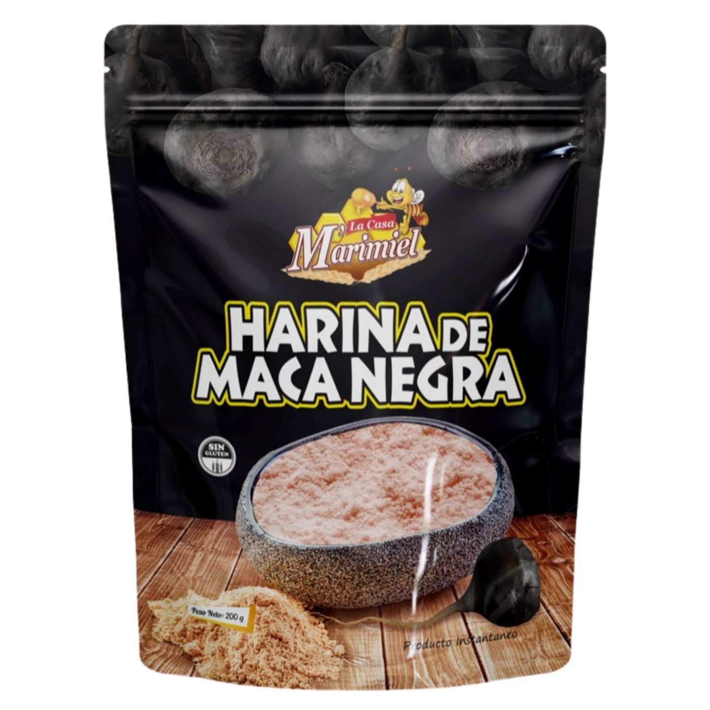 HARINA DE MACA NEGRA 200g - MARIMIEL