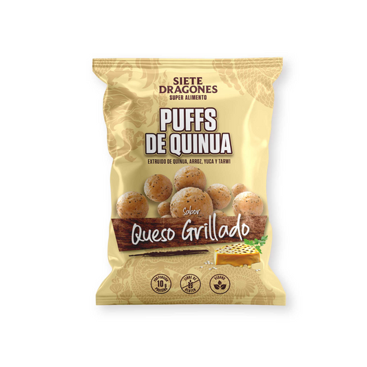 PUFF DE QUINUA SABOR QUESO GRILLADO 40 GR