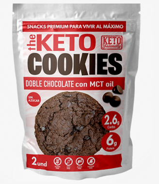 KETO COOKIES DOBLE CHOCOLATE