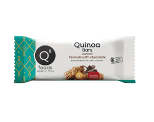 BARRA DE QUINOA MANI Y CHOCOLATE - QFOODS