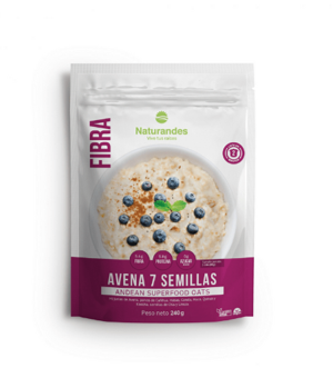 AVENA 7 SEMILLAS FIBRA 240GR - NATURANDES