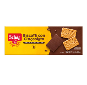 BISCOTTI CON CIOCCOLATO - SCHAR