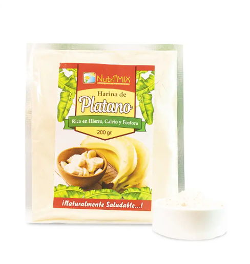 HARINA DE PLATANO BOLSA 200g - NUTRIMIX