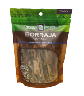 BORRAJA EN HOJAS  40GR - NUESTRA SALUD