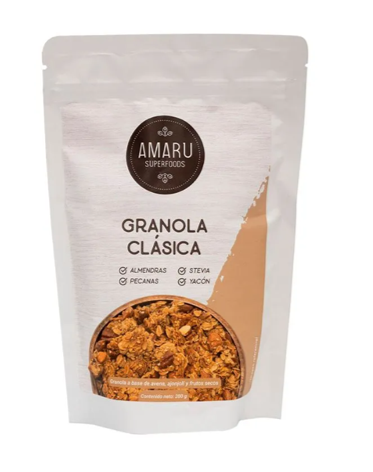 GRANOLA CLASICA AMARU 200 gr -