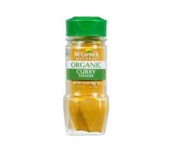 CONDIMENTO CURRY POWDER ORG. 49 GR - McCORMICK