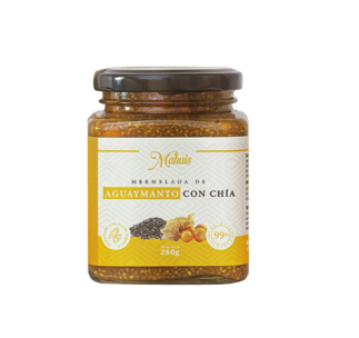 MERMELADA AGUAYMANTO CON CHIA 280g -  MAHUIS