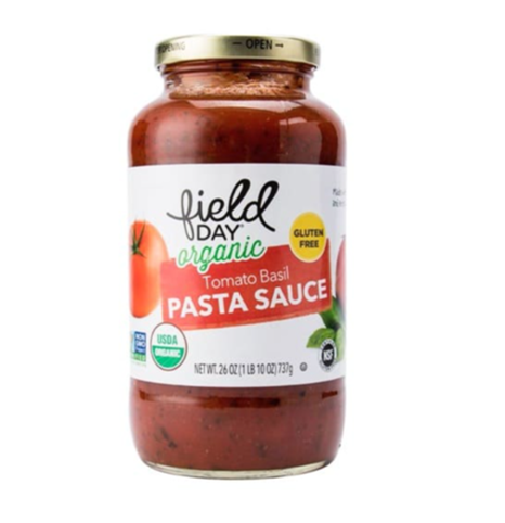 PASTA SAUCE ALBAHACA - FIELD DAY ORGANIC