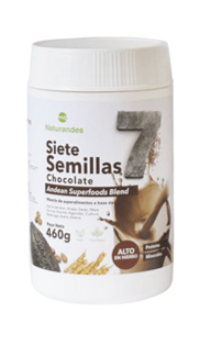 HARINA SIETE SEMILLAS CHOCOLATE  460 GR - NATURANDES