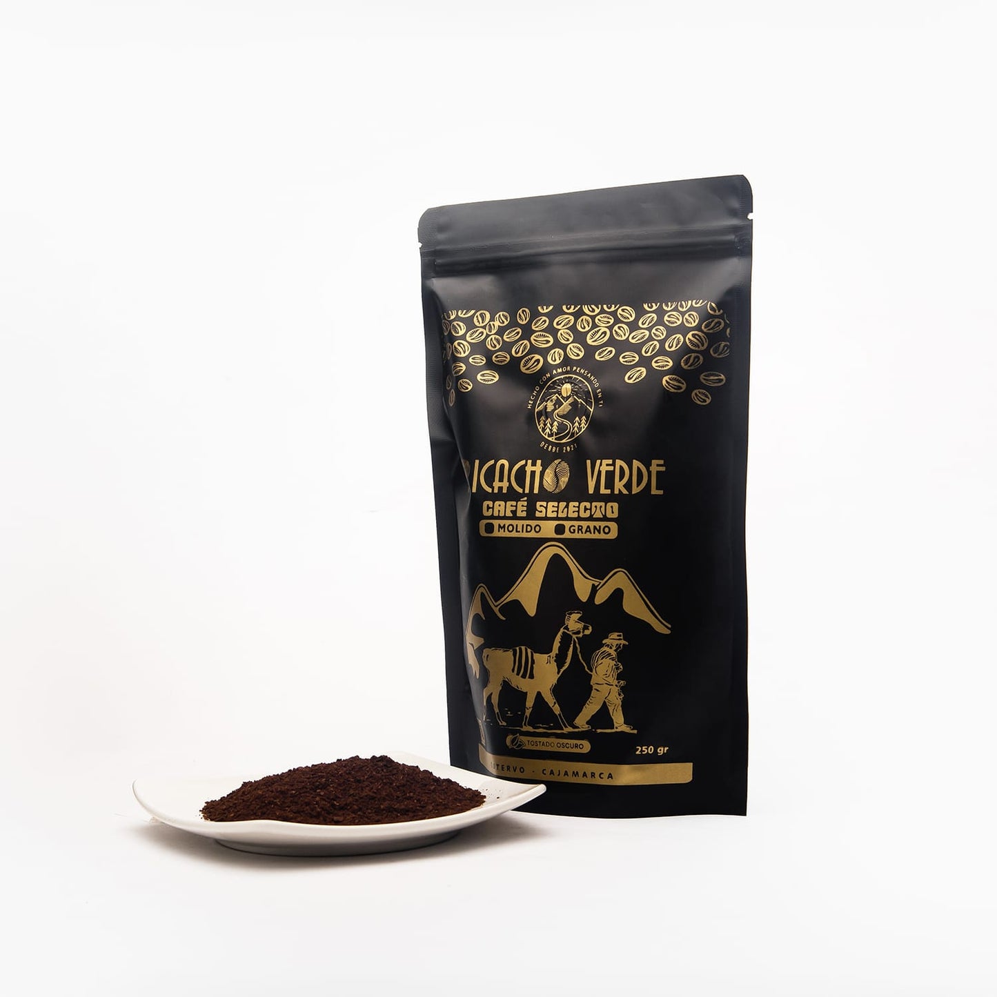 CAFE SELECTO NACIONAL MOLIDO PICACHO VERDE 250G. SALUDABLE