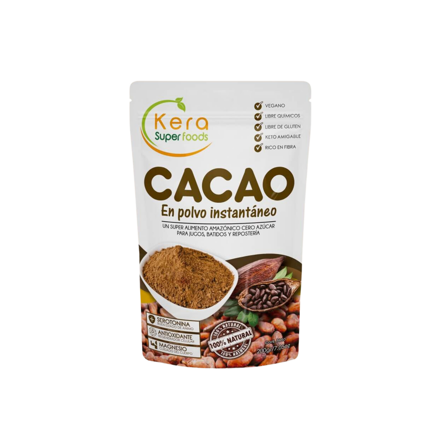 CACAO EN POLVO  - KERA SUPERFOODS