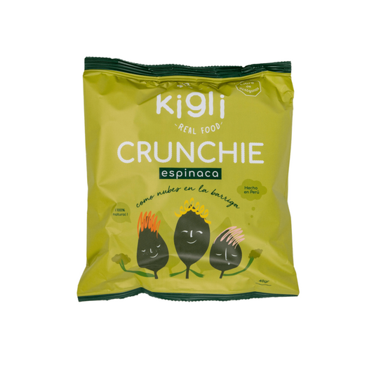 CRUNCHIE DE ESPINACA - KIGLI 40G