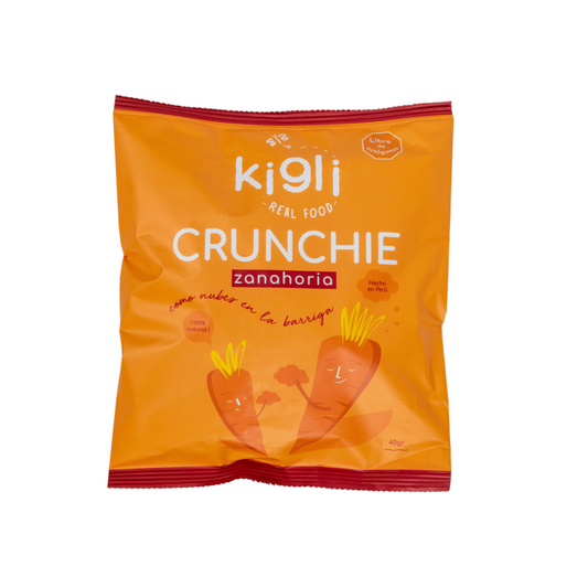 CRUNCHIE DE ZANAHORIA - KIGLI 40G