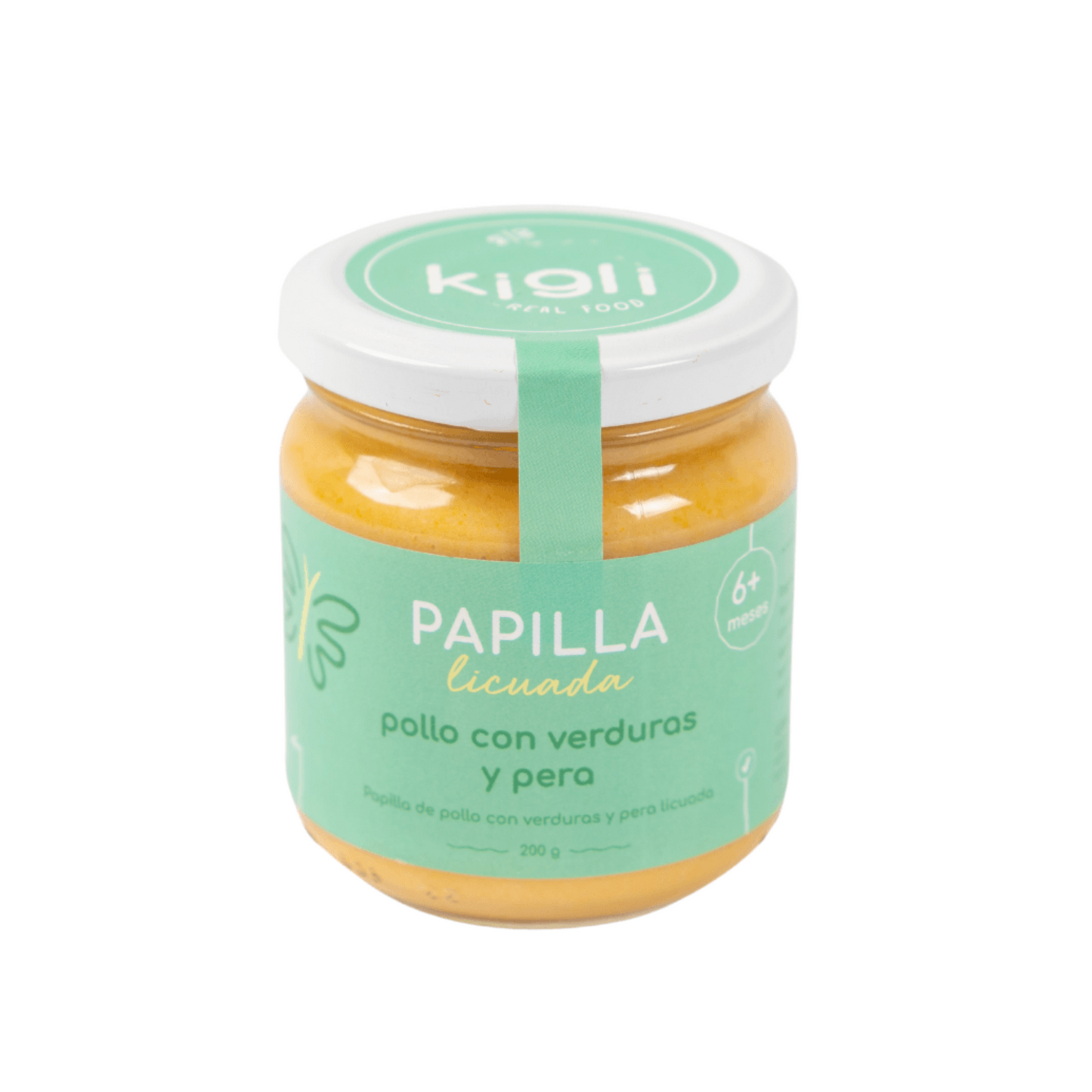 PAPILLA DE POLLO CON VERDURAS Y PERA (LICUADO) - KIGLI 185G