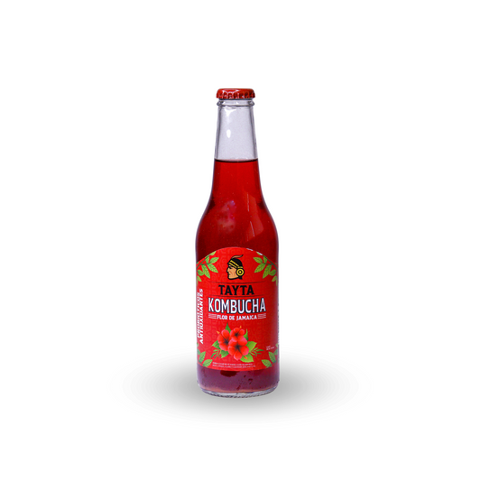 KOMBUCHA DE FLOR DE JAMAICA - TAYTA 355 ML