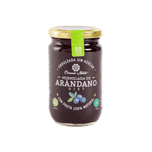 MERMELADA DE ARANDANO - CREMA Y NATA  350G