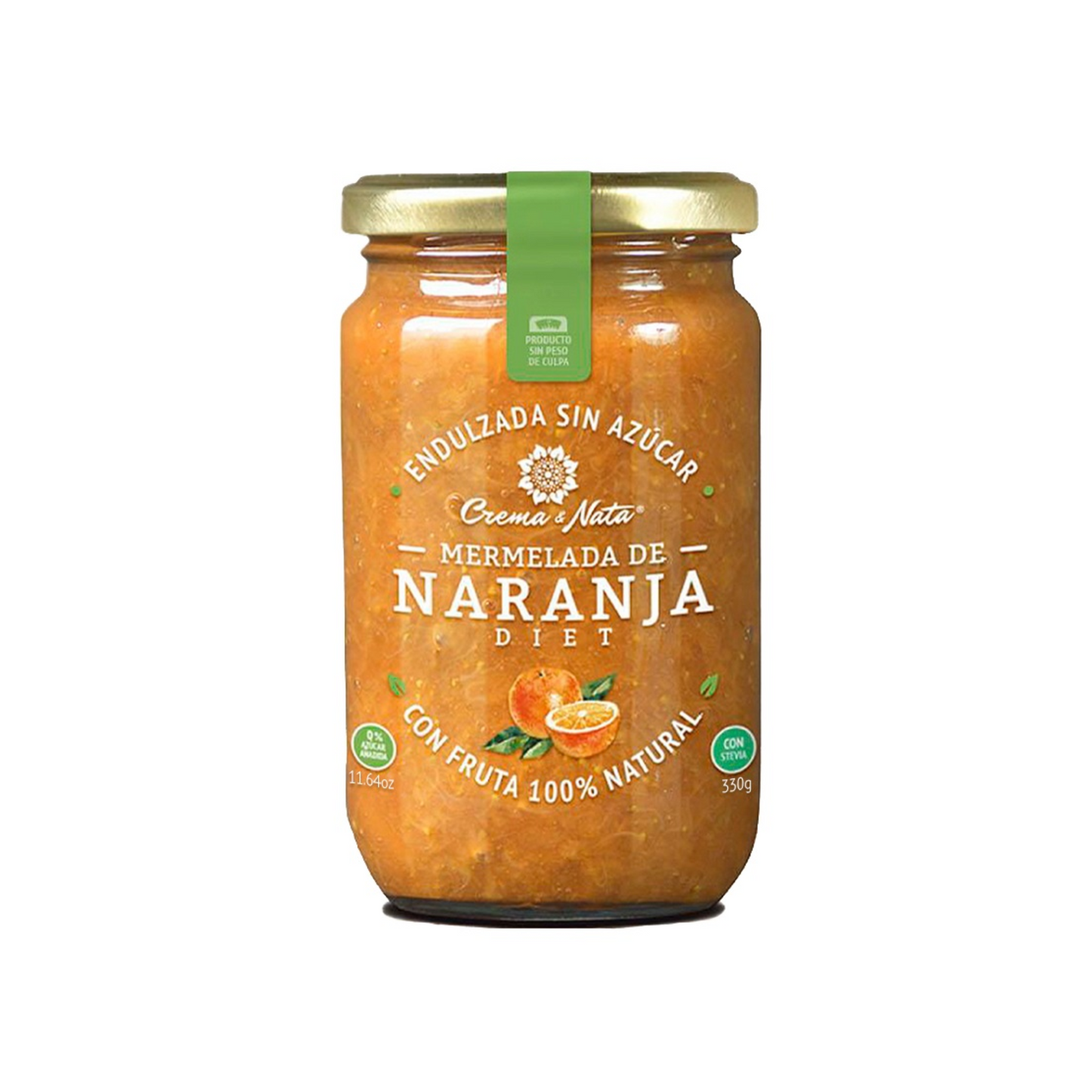 MERMELADA DE NARANJA - CREMA Y NATA 330G