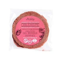 Vitalay - Oblea de frutos rojos 15 g.