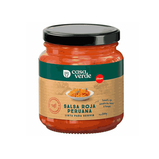 SALSA ROJA PERUANA -CASA VERDE 350G