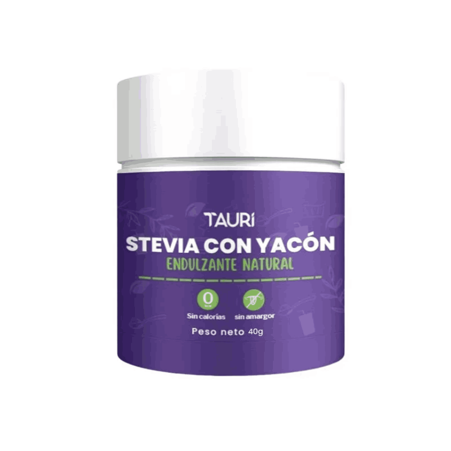 Stevia Con Yacón Tauri 4og. Gluten Free