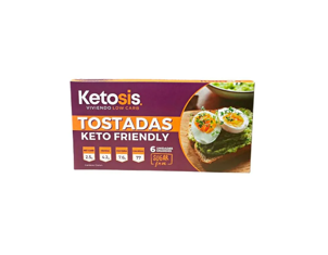 TOSTADAS KETO FRIENDLY - KETOSIS 6 UND