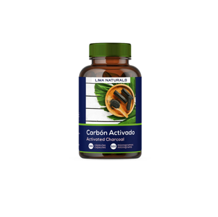 CARBON ACTIVADO 100 CAP-LIMA NATURALS