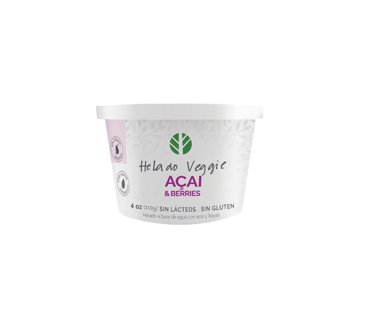 HELADO VEGANO ACAI Y BERRIES 4 OZ -