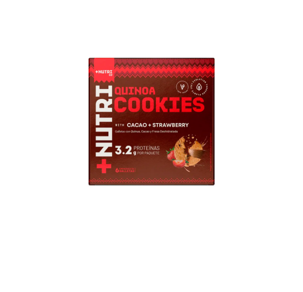 SIX PACK QUINOA COOKIES  CACAO STRAWBERRY