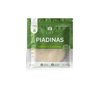 PIADINAS MASA PRECOCIDA BASE DE ALMENDRAS-